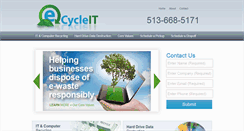 Desktop Screenshot of goecycleit.com