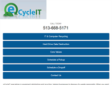 Tablet Screenshot of goecycleit.com